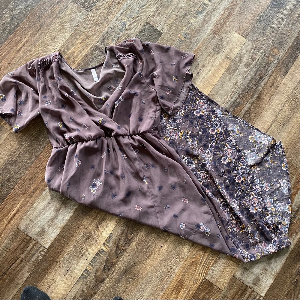 Xhilaration Floral Dress